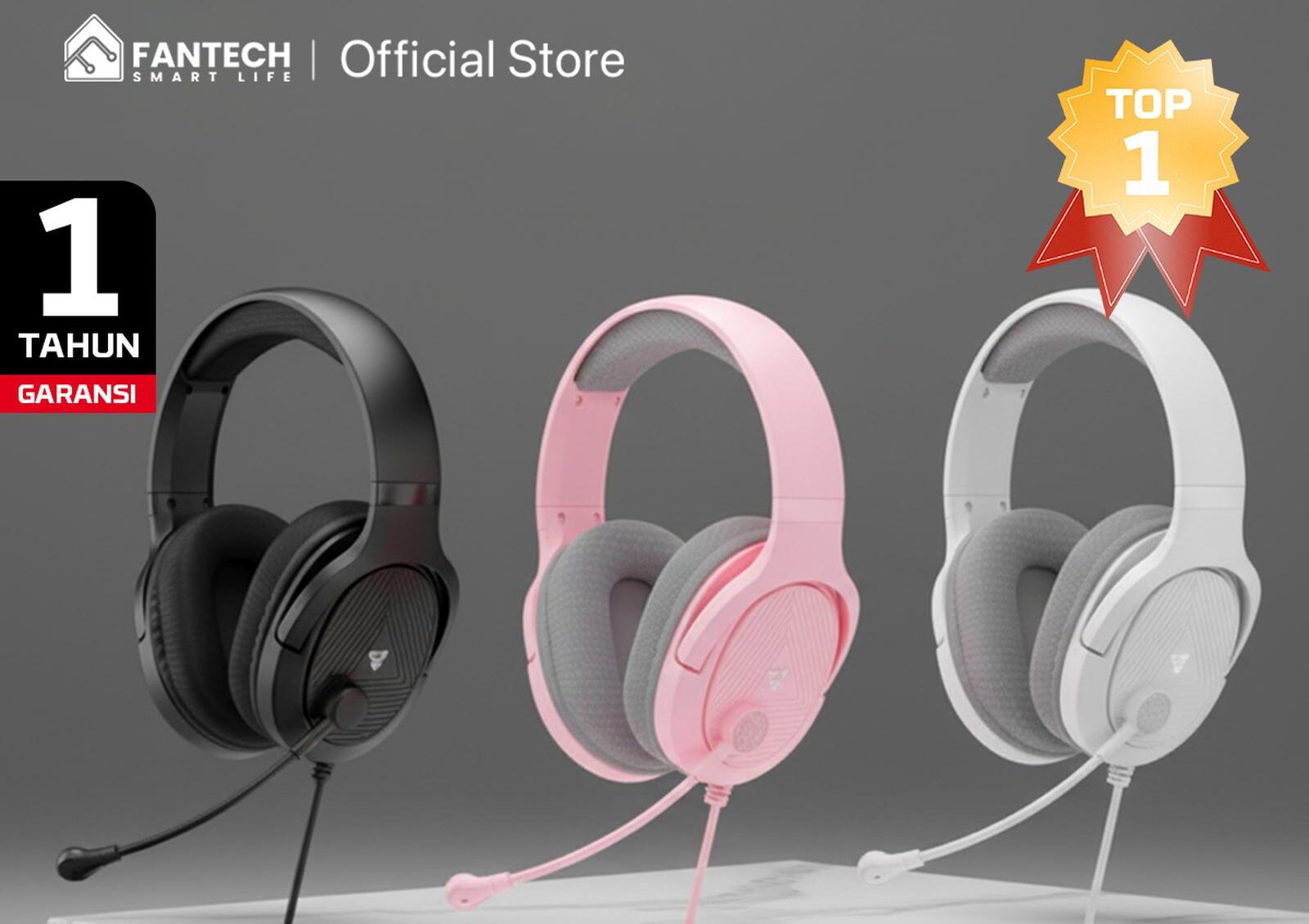 Fantech TRINITY MH88 Headset Gaming (Sumber: Tokopedia/Fantech Smart Life)