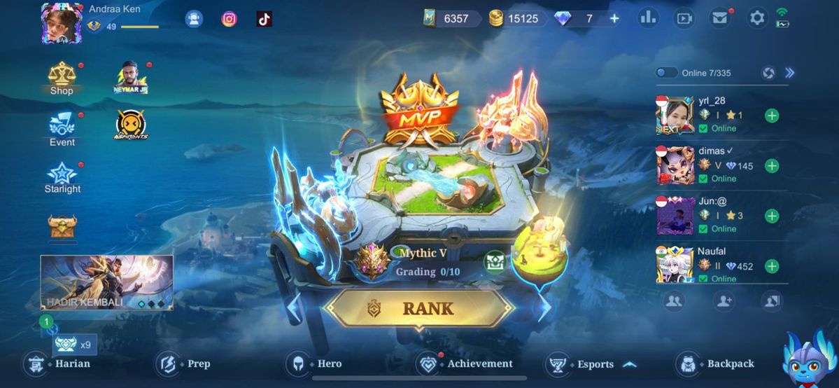 Gunakan Settingan Aman (Sweet Spot) In-Game (Foto: Pinterest/Andraa Ken)