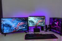 Inspirasi Setup Gaming Minimalis di Kamar Sempit (Sumber: Unsplash/sdl sanjaya)