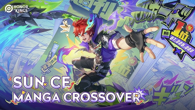 Kelebihan dan Kekurangan Sun Ce (Foto: Youtube HOK)