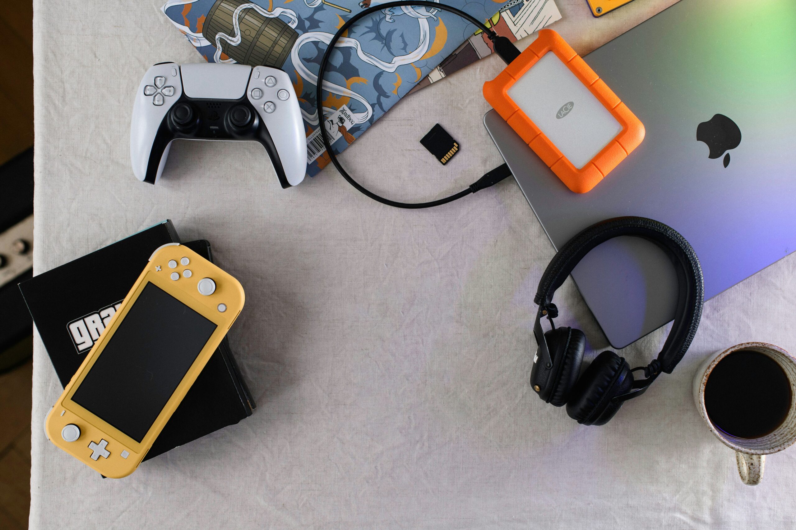 Audio Imersif Dongle Adaptor Bluetooth Low Latency (Foto: Unsplash/Mockuuups)