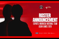 Roster Resmi Timnas Esports Indonesia di Asian Games 2026 (Foto: ligagame.tv)