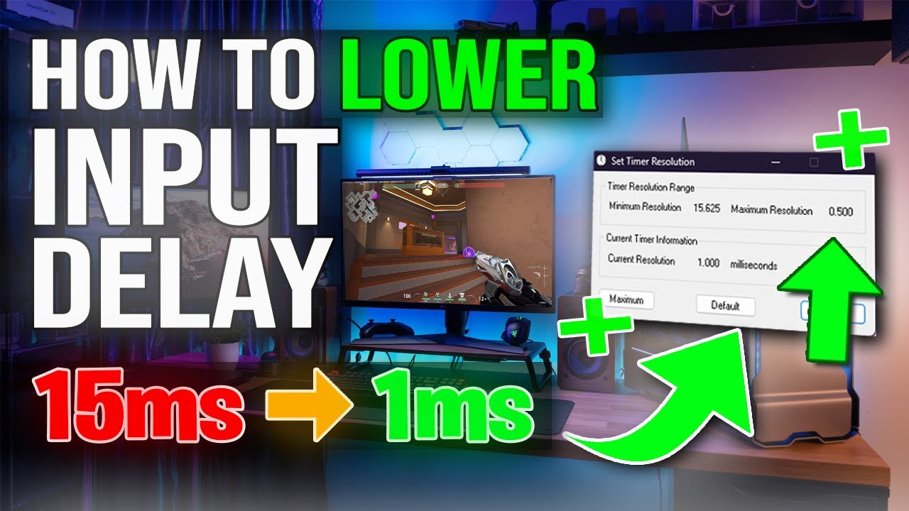 Cara Setting Input Lag 0ms di Game Kompetitif, Auto Responsif