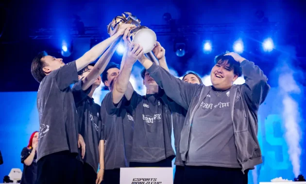 Juara MSC 2026 Team Spirit Pecah Dominasi SEA (Foto: esportsworldcup.com)